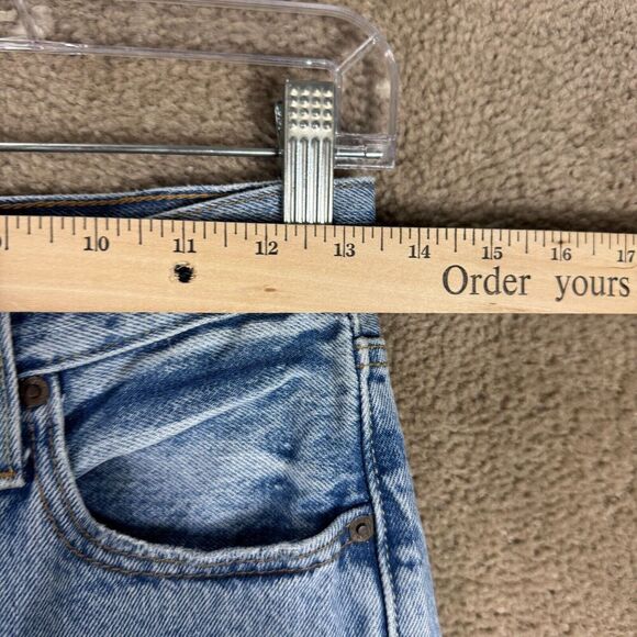 Levi's 501 Skinny Jeans Womens Size 24 Can't Touch This Distressed Button Fly - Picture 6 of 16